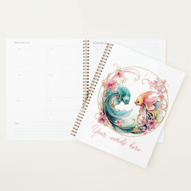 Create Your Own Beautiful Pisces Zodiac Planner (Display)