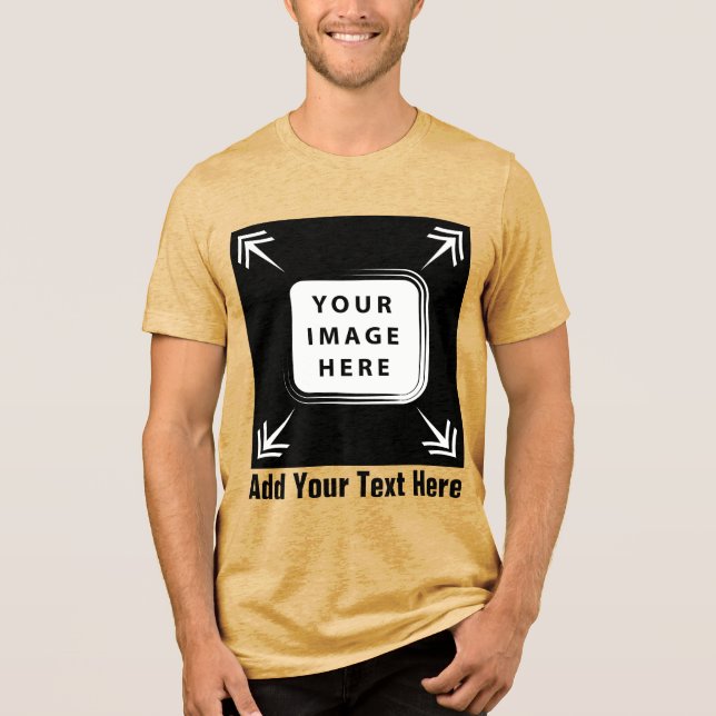 Create Your Own Bella+Canvas Tri-blend T-Shirt Tri-Blend Shirt (Front)