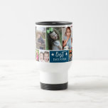 Create Your Own Best Dad Ever 10 Photo Collage Travel Mug<br><div class="desc">Photo Collage Mug - A special gift for dad personalised with 10 favourite pictures of happy memories with kids.</div>