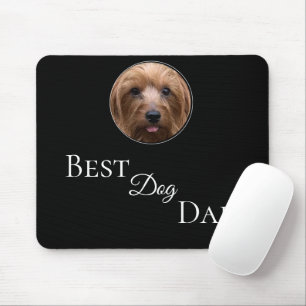 Create Your Own Best Dog Dad Personalized Photo  M Mouse Mat