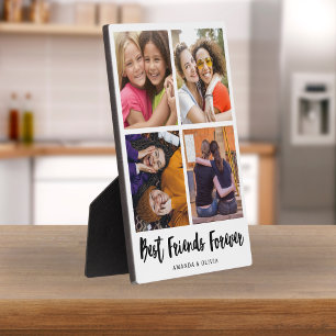 Create Your Own Best Friends Forever 4 collage Plaque