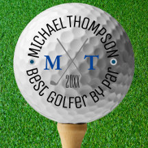 Create Your Own Best Golfer Monogram Father's Day