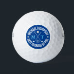 Create Your Own Best Husband Monogram Golf Balls<br><div class="desc">Create Your Own Best Husband Monogram Golf Balls. Easily add your own monogram initials,  name,  and message to make a fun golf ball.
Make a present for yourself or present as an elegant birthday,  anniversary,  or Christmas gift to family or friends such as a husband or partner.</div>