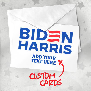 Create Your Own Biden Harris 2024 Postcard