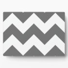 Create Your Own Big Charcoal Zigzag Pattern
