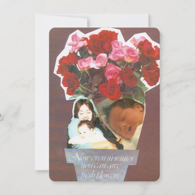 Create Your Own Birth Announcement (Front)