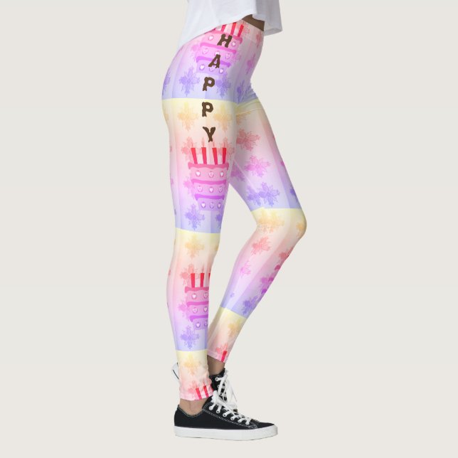 Create Your Own Birthday Fun Leggings (Right)