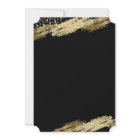 Create Your Own Birthday Party Gold Black