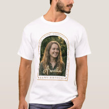 Create Your Own Birthday Shirt | Custom Photo Text