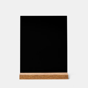  Create Your Own black Acrylic Sign