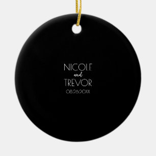 Create Your Own - Black Ceramic Tree Decoration