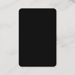 Create Your Own Black Custom Design Holiday Card