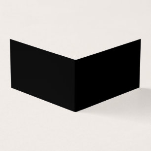 Create Your Own Black Custom Design Holiday Card