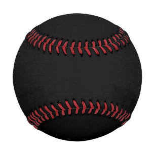 Create Your Own Black Custom Design Holiday Card Baseball