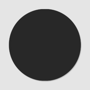 Create Your Own Black Custom Design Holiday Card Name Tag