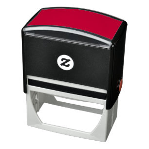 Create Your Own Black Custom Design Holiday Card Self-inking Stamp