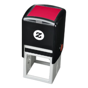 Create Your Own Black Custom Design Holiday Card Self-inking Stamp