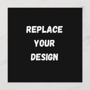 Create Your Own Black Custom Design Menu