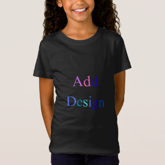 Create Your Own Black Custom Design T-Shirt