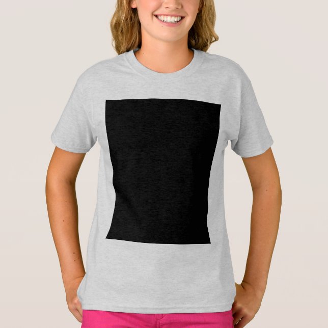 Create Your Own Black Custom T-Shirt (Front)