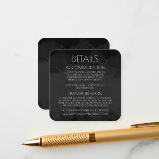 Create Your Own Black Edge Colourized Background Enclosure Card