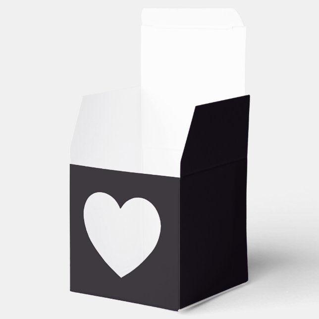Create Your Own Black Favour Box (Opened)