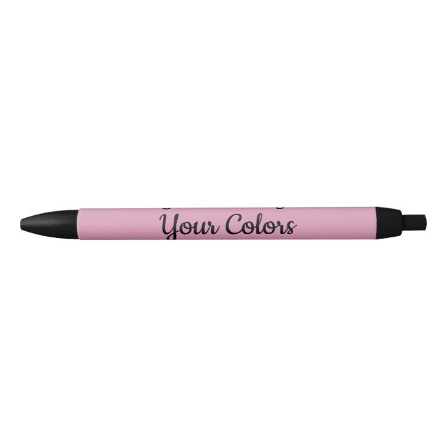 Create Your Own Black Ink Pen (Front)