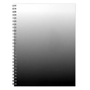 Create Your Own Black Ombre Notebook