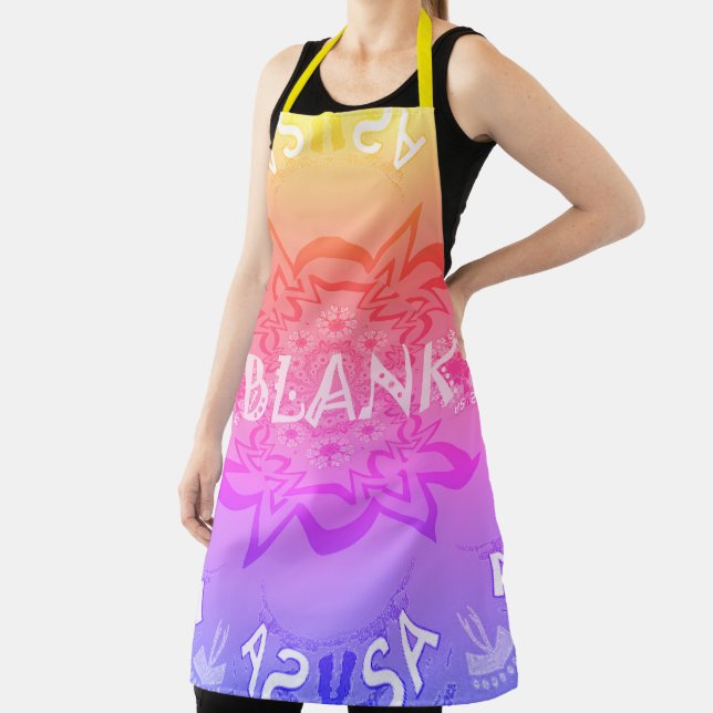Create Your Own Blank  All-Over Print  Apron (Insitu)