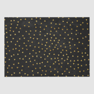 Create Your Own Blank Black and Gold Tissue Paper