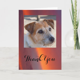 Create your own blank thank you card