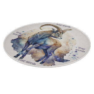Create Your Own Blue & Gold Capricorn Altar Board