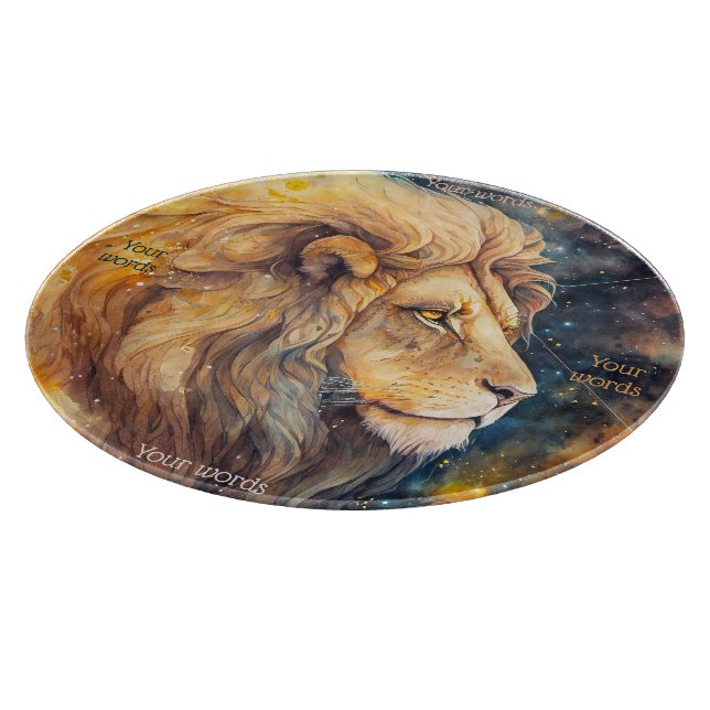 Create Your Own Blue & Gold Glass Altar Board (Corner)