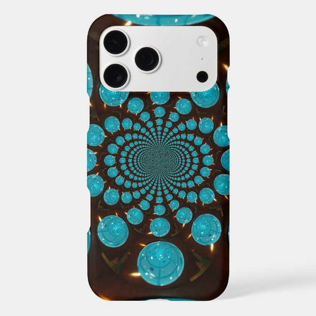 Create Your Own Blue Lights Kaleidoscope  (Back)