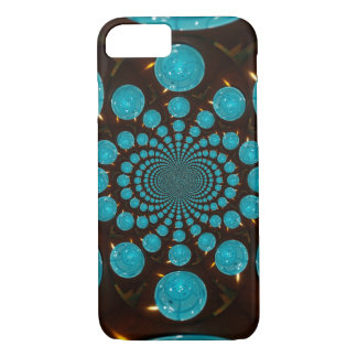 Create Your Own Blue Lights Kaleidoscope iPhone 8/7 Case
