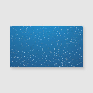 Create Your Own Blue Water Bubbles