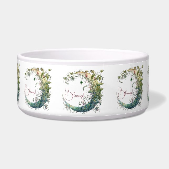 Create Your Own Boho Floral Moon (Front)