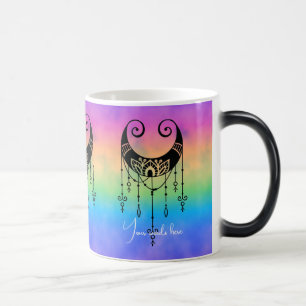 Create Your Own Boho Mystical Moon Silhouette Magic Mug