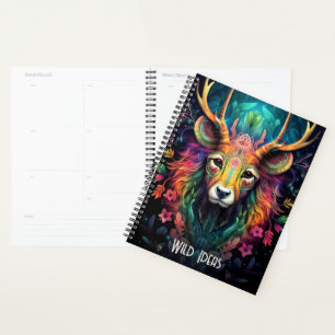 Create Your Own Boho Tribal Stag Totem Animal Planner