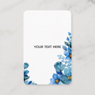 Create Your Own Botanical Design Business Card