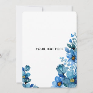Create Your Own Botanical Design Invitation