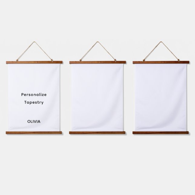 Create your own Brand Promotion Simple Hanging Tapestry (Triple)