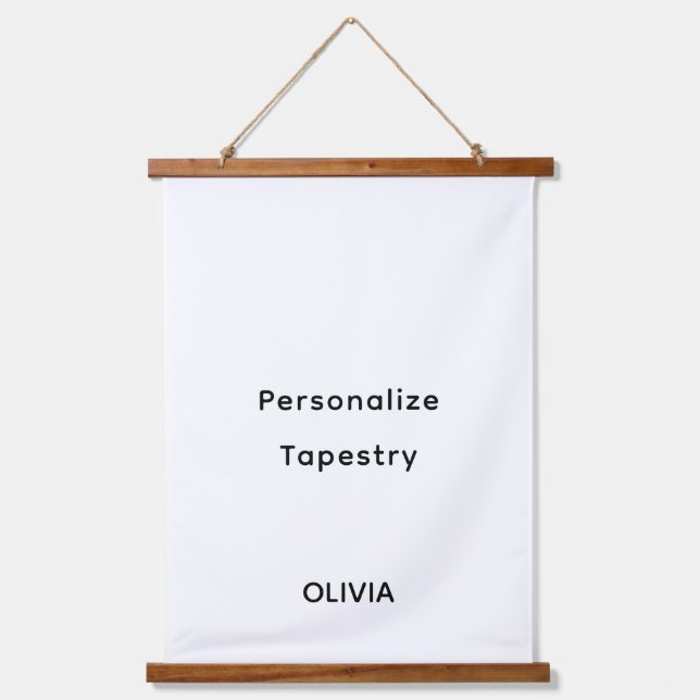 Create your own Brand Promotion Simple Hanging Tapestry (Front)