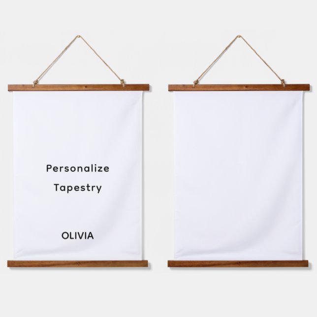 Create your own Brand Promotion Simple Hanging Tapestry (Double)