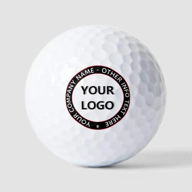 Create Your Own Branded Stamps Golf Balls Example (Front)