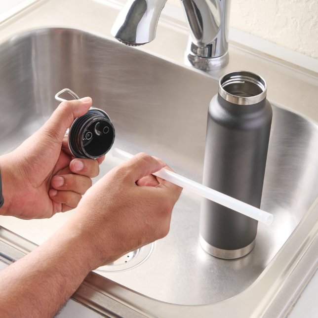 Create Your Own Breast Cancer Awareness Aluminium  Water Bottle (Sink)