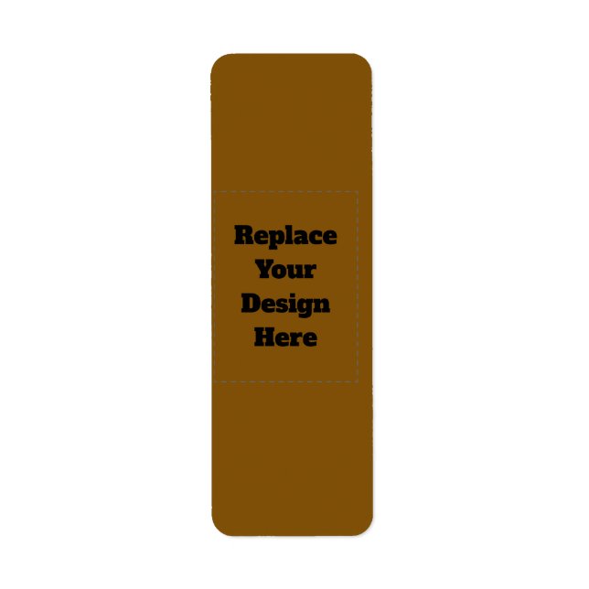 Create Your Own Brown (Front)