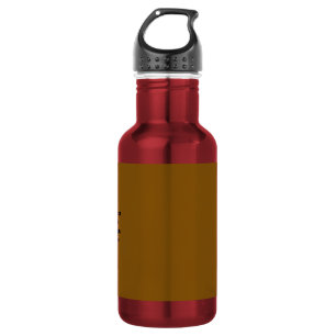 Create Your Own Brown 532 Ml Water Bottle