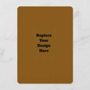 Create Your Own Brown Advice Card