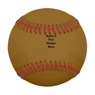 Create Your Own Brown Baseball